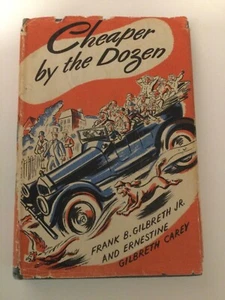 Cheaper by the Dozen Frank Gilbreth Jr & Ernestine Gilbreth Carey 1948 HC DJ - Bild 1 von 3