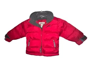Chaqueta Oshkosh B'gosh Niño Pequeño 18M Abrigo Puffer Rojo Sin Capucha - Imagen 1 de 8