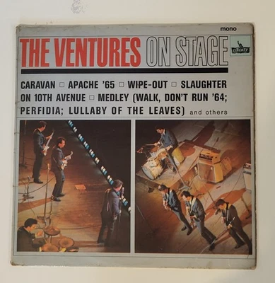 THE VENTURES Vinyl Lp – On Stage - 1965 - Dolton Records BST-8035 -  - Image 1 of 4