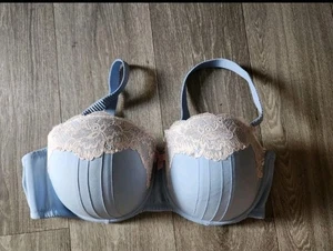 Adore Me Light Blue Lace Bra 42DD NWOT - Picture 1 of 2