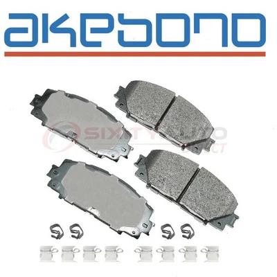 Akebono Pro-ACT Front Disc Brake Pad Set for 2007-2017 Toyota Yaris - xo Foto 1 de 4