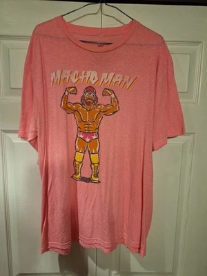 RANDY MACHO MAN SAVAGE WWE SHIRT-SIZE XL - Image 1 of 3
