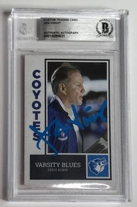 Tarjeta de blues universitario firmada por Jon Voight ¡RARA! BAS 00018095631 - Imagen 1 de 2