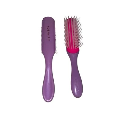 Denman D3 Original Curl Definer Styler Hairbrush Violet Plastic 7-Row UK NEW - Image 1 of 4