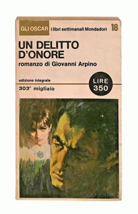 EBOND Ein Ehrenverbrechen Giovanni Arpino Mondadori 1965 Buch LI048394 - Bild 1 von 2