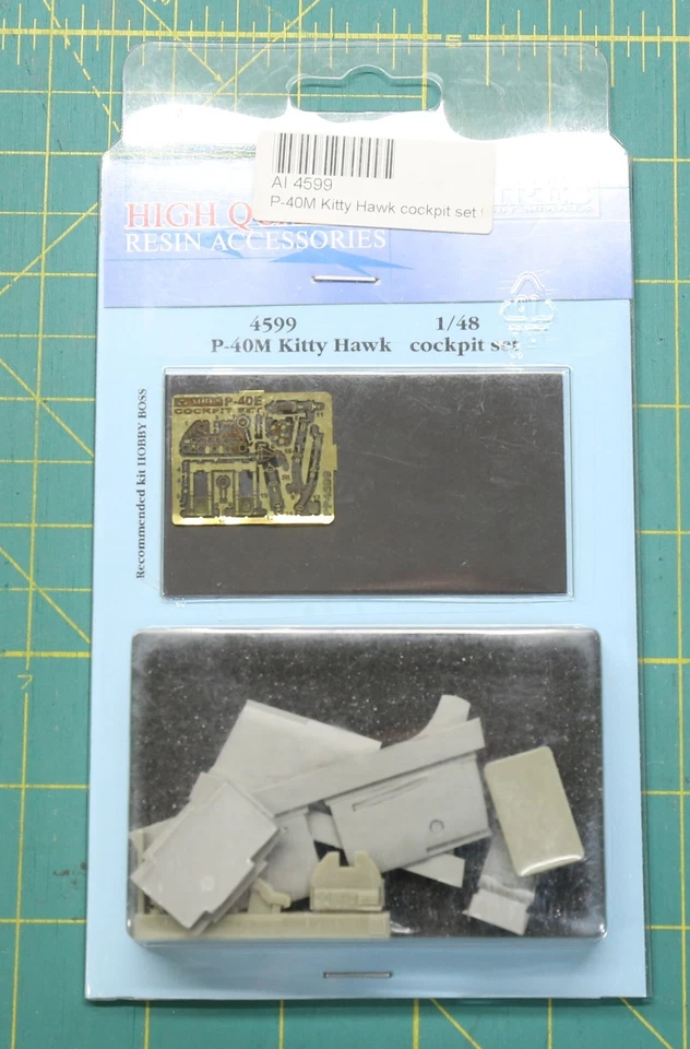 Aires 1/48 P-40M Kitty Hawk Cockpit Set for Hobby Boss 4599 - Image 1 of 1