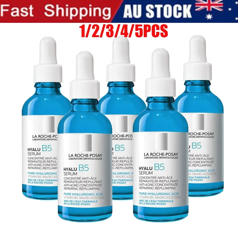 5X La-Roche Posay Hyalu-B5 Serum Anti-Wrinkle Concentrate Repairing Serum 30ML - image 1 of 4