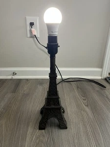 Eiffel Tower Lamp Base Metal 14.5in Tall Base 4.5in Square - Picture 1 of 10