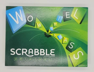 Mattel Scrabble Original (Y9598) Buchstabenspaß für die ganze Familie - Bild 1 von 4