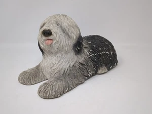 Old English Sheep Dog Sandra Brue Sandicast 5" x 9" Vintage - Picture 1 of 18