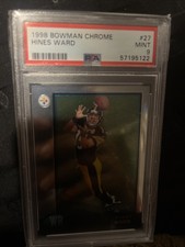 1998 bowman chrome hines ward
