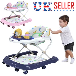 Baby Walker Bouncer First Steps Push Along Activity Music Ride On Car Melody R - Picture 1 of 12
