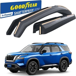 Parasoles de lluvia protectores de viento para Nissan Pathfinder 2022-2025 - Imagen 1 de 7