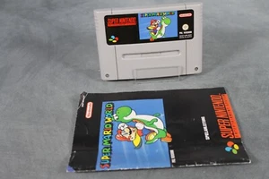 Super Mario World (SNES / Super Nintendo Spiel, 1992) - Modul mit Anleitung - Bild 1 von 2