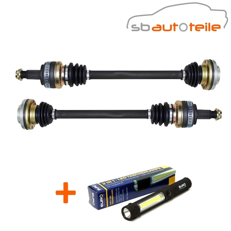 2x drive shaft left + right rear BMW 3 E90 1 E81 automatic + shift ABS - Image 1 of 1