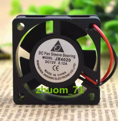 1PC Delta JX4020 DC 12V 0.12A 4020 4cm 2-Pin silent cooling fan - Image 1 of 4
