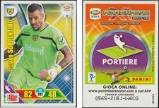 PANINI ADRENALYN 2017/18 FOOTBALL CARD NO. 73 STEFANO SORRENTINO - CHIEVO VERONA