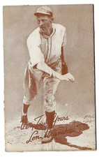 1939 - 46 Lon Warneke (St. Louis Cardinals) Exhibit Salutation  Card