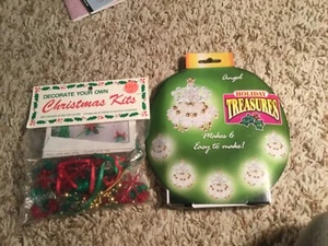 Craft Kits- Beaded angel and tree kits to make ornaments - Picture 1 of 4