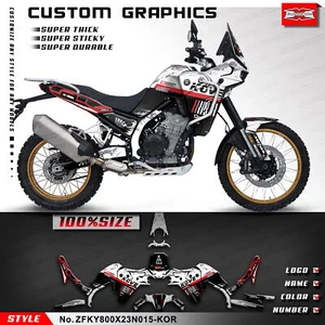 Racing Graphics Sticker Sheet Kit for KOVE 800X PRO 800X Rally Travel Repair - Picture 1 of 10