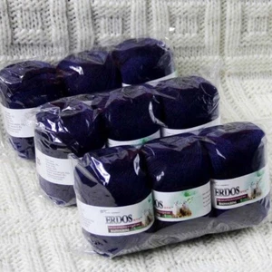 Sale 9 Ballsx50gr LACE Rugs Acrylic Wool Cashmere Hand Crochet Knitting Yarn 929 - Picture 1 of 23