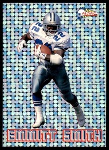 1993 Pacific Emmitt Smith #18 Silver Circular Prisms
