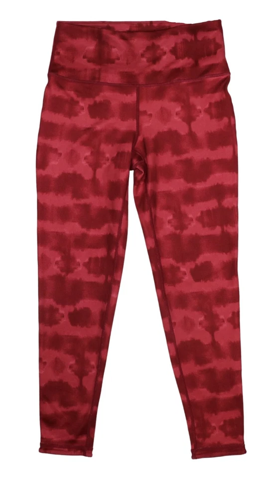 Ideology Tie-Dyed Reversible 7/8 Cropped Leggings Rosetta Plus Size 2XL