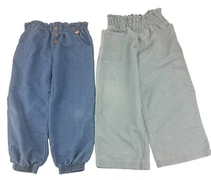 Vince Camuto Denim Like Pants 2 Pairs Sz 6x Dark & Light Blue Girls - Picture 1 of 10