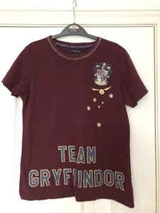 Harry Potter Team Gryffindor T Shirt Size Small Uk 6-8 - Picture 1 of 2