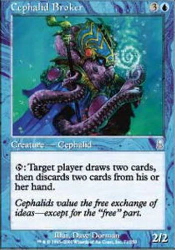 4x Cephalid Broker ~ Near Mint Odyssey MTG Magic x4 4 UltimateMTG Playset Blue C - Image 1 of 1