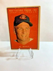Vintage 1954 Topps (53) MVP Al Rosen # 474 , VG Condition. P1 - Picture 1 of 4
