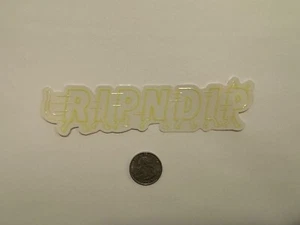 RIPNDIP Original Logo Transparent Cat Skateboard Sticker Streetwear Skate Decal - Picture 1 of 1