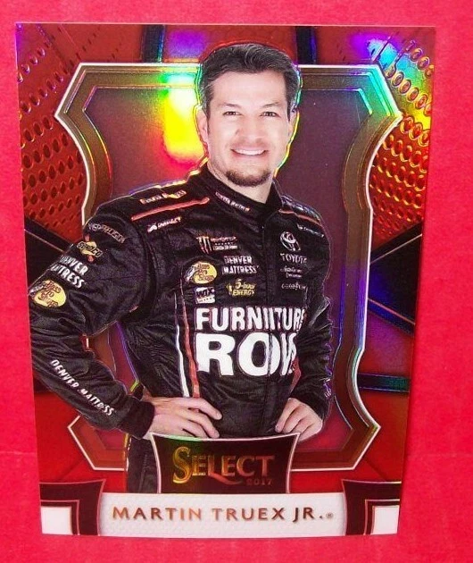 MARTIN TRUEX JR #33 2017 PANINI RACING SELECT NUMBERED CARD 33/99 MADE - Image 1 of 1