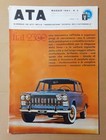 Vecchia Rivista ATA 1963 Automobile FIAT 2300 STANDARD TRIUMPH PININFARINA 1600