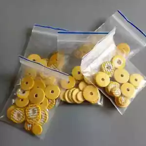 Juego de 2 almohadillas para piezas de flauta 16 piezas cerradas gran material tono grado superior - Imagen 1 de 2