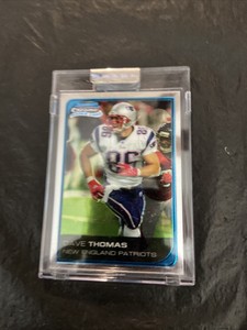 Dave Thomas 2006 Uncirculated Bowman Chrome Rookie #262 /519 Patriots 