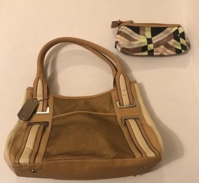 Bolso de Hombro TIGNANELLO Metálico y Tonos Beige con Bonus Foto 1 de 4