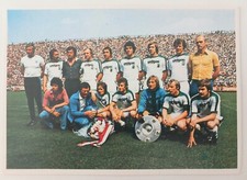 Borussia Mönchengladbach Mannschaftsbild Bergmann Fussball 76/77 Sticker Panini