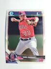 Chris Rodriguez 2018 Bowman Chrome #108 Rookie Card First 1st Angels. rookie card picture