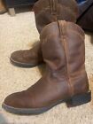 mens dark brown ariat boots size 10 