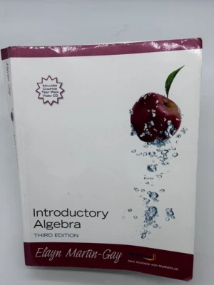 Introductory Algebra 3rd Edition Includes Chapter Test Prep Video CD Elayn Gay - Image 1 of 4