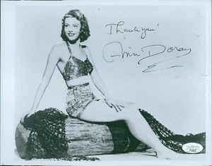 Ann Doran Actress Signed 8x10 Vintage Glossy Photo JSA Authenticated - Picture 1 of 2