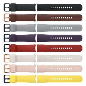 Genuine Silicone Band Wrist Strap for Samsung Galaxy Watch SM-R810 R815 42mm - Picture 1 of 17