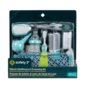 Deluxe Baby Healthcare and Grooming Kit, Arctic Blue, Newborn Baby Essentials, O - Picture 1 of 12