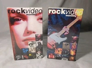 Rock Video Monthly Heavy Metal VHS January + March 1994! Brand New Sealed! Rare! - Imagen 1 de 10
