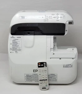 Epson PowerLite 585W H602A UST Projector 3038 Hours - Picture 1 of 2
