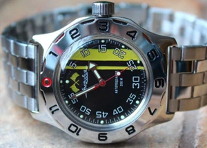 Vostok Amphibian Diver mechanische Armbanduhr mit Automatikaufzug Rennen 100652 - Bild 1 von 9