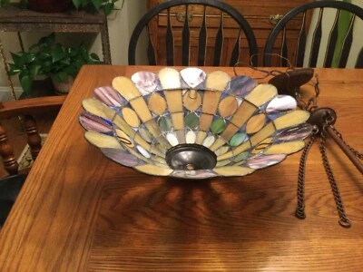 Винтажный Tiffany стиль 16 1/2 дюйма светильник подвесной светильник - Изображение 1 из 4