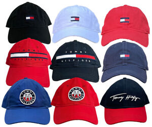 Tommy Hilfiger classic embroidered tommy flag logo signature hat baseball cap 