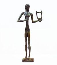 Apollo bronze statue sculpture - God of light sun music poetry prophecy